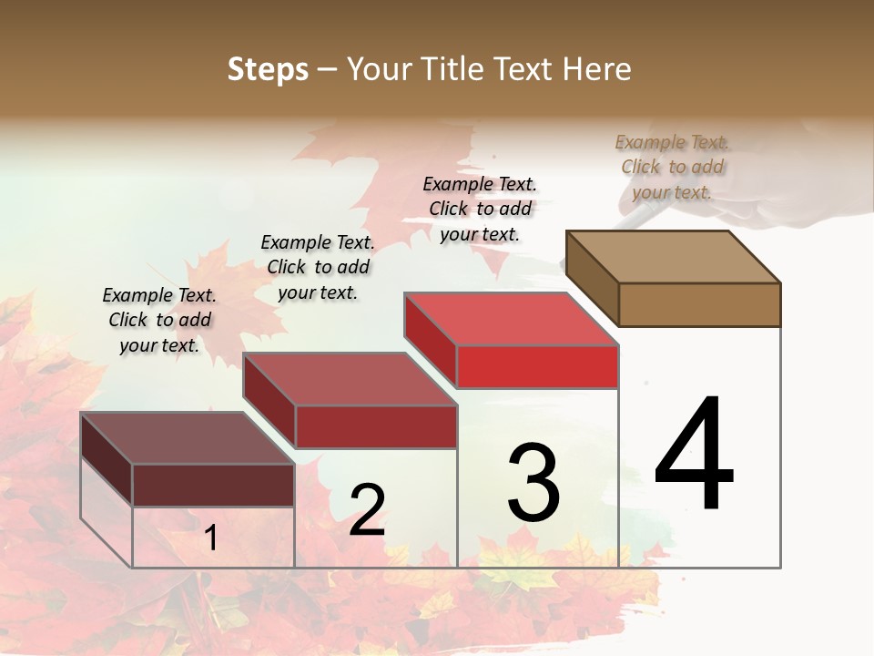 Art Backdrop Brown PowerPoint Template