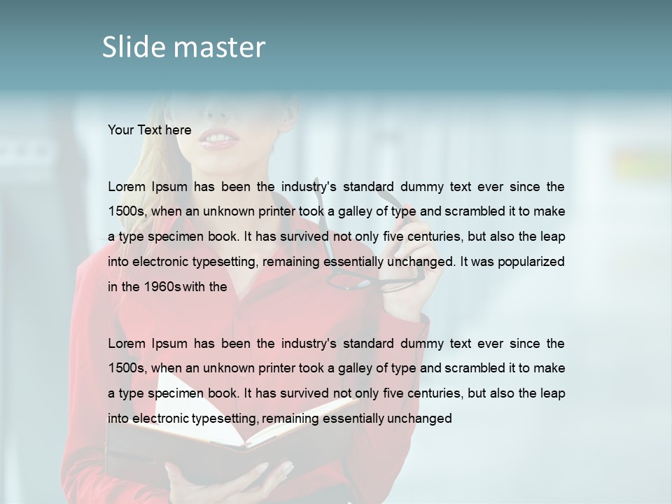 Future Woman Work PowerPoint Template