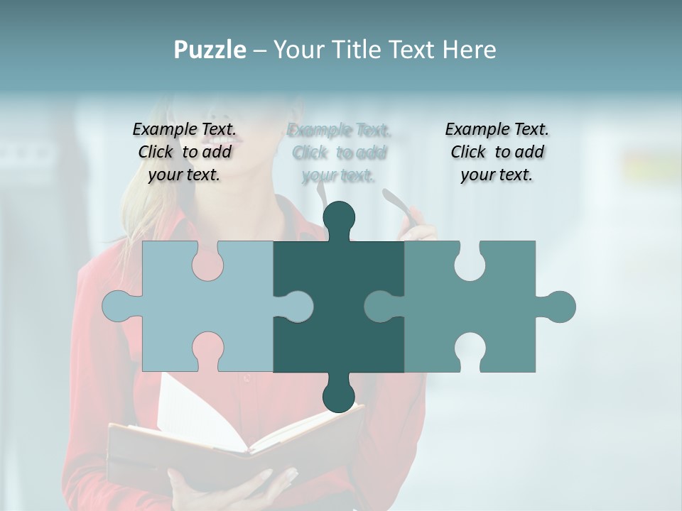 Future Woman Work PowerPoint Template