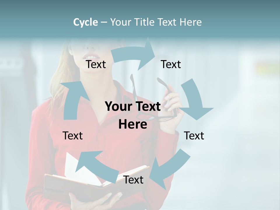 Future Woman Work PowerPoint Template