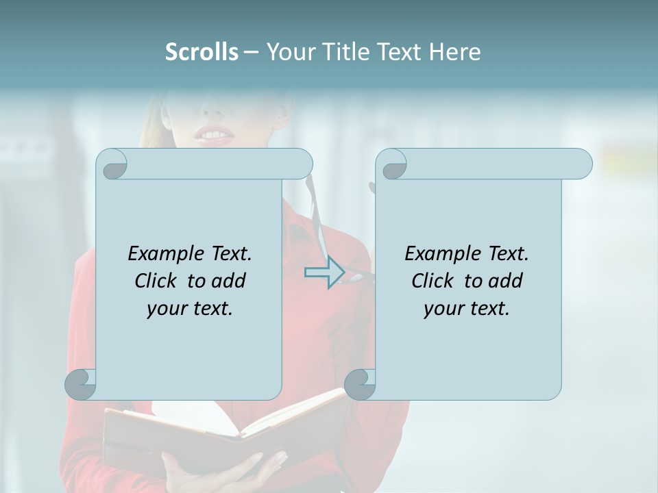 Future Woman Work PowerPoint Template