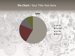 Clock Clockwork Circle PowerPoint Template