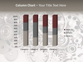 Clock Clockwork Circle PowerPoint Template