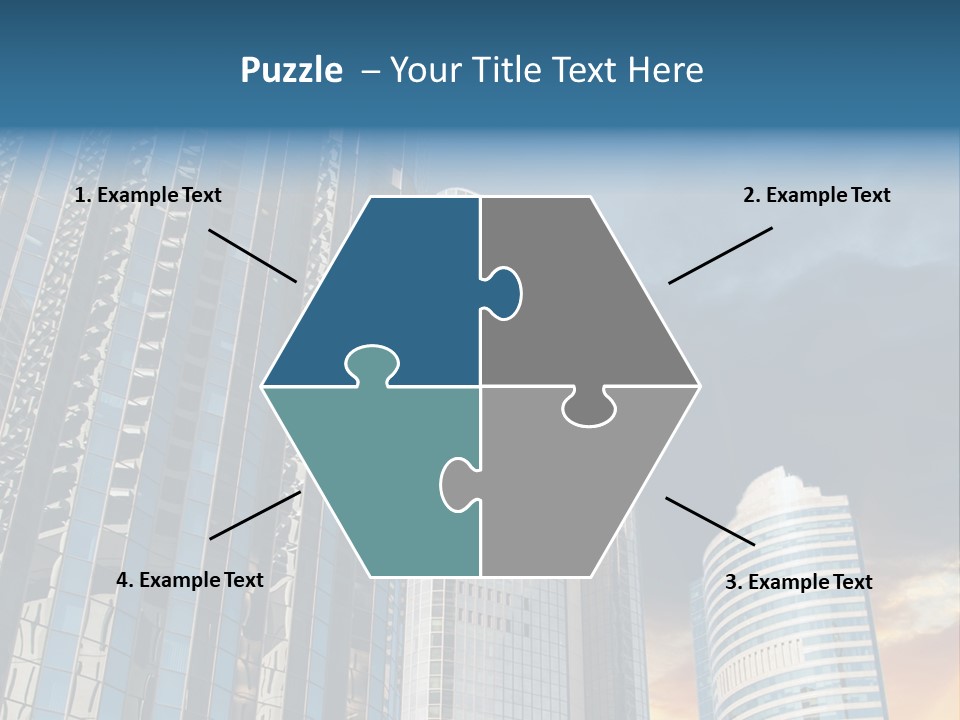 Water Window Corporate PowerPoint Template