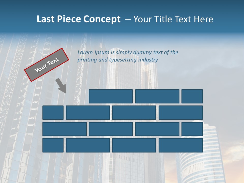 Water Window Corporate PowerPoint Template