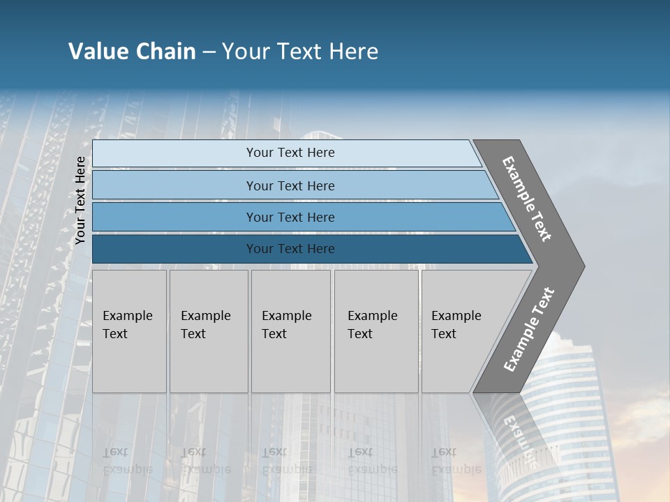 Water Window Corporate PowerPoint Template