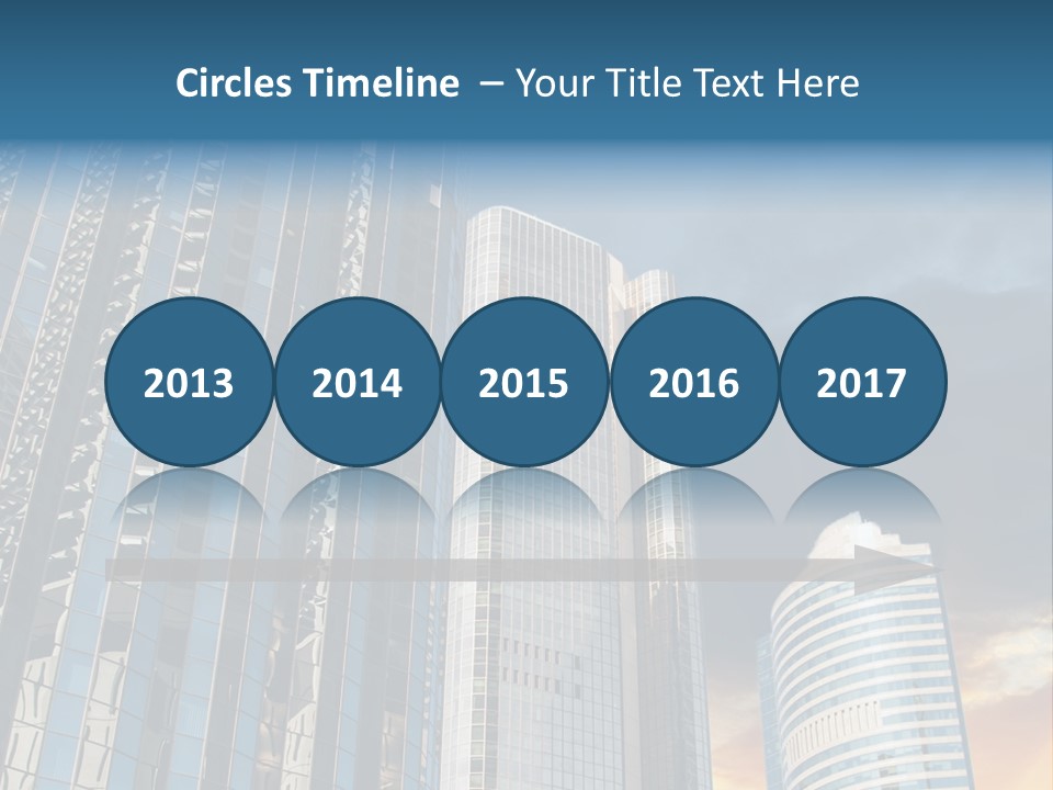 Water Window Corporate PowerPoint Template
