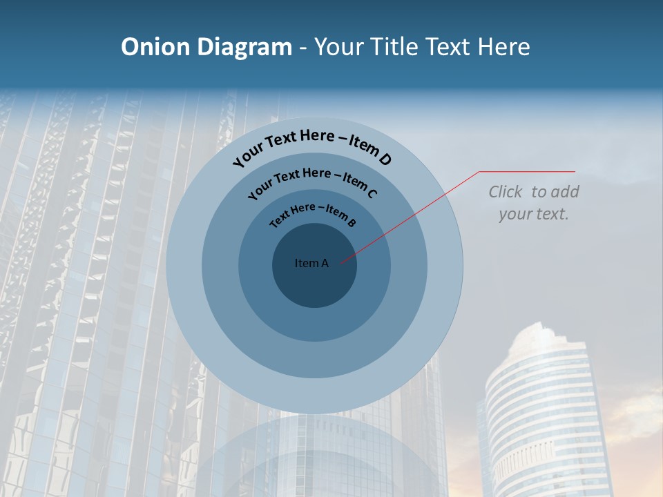 Water Window Corporate PowerPoint Template