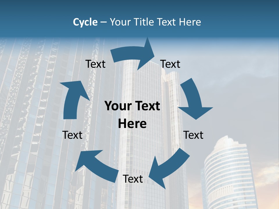 Water Window Corporate PowerPoint Template