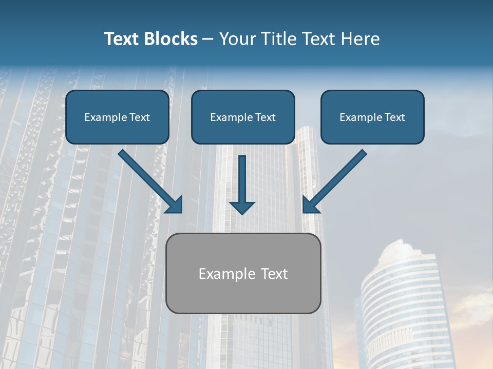 Water Window Corporate PowerPoint Template
