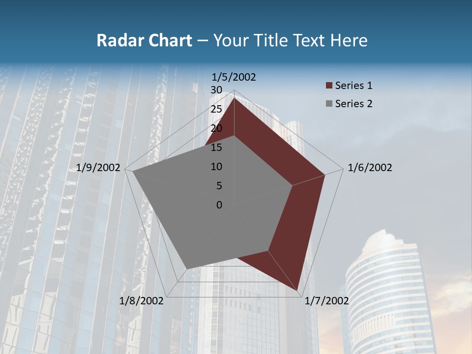 Water Window Corporate PowerPoint Template