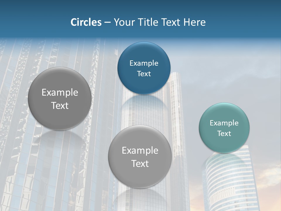 Water Window Corporate PowerPoint Template