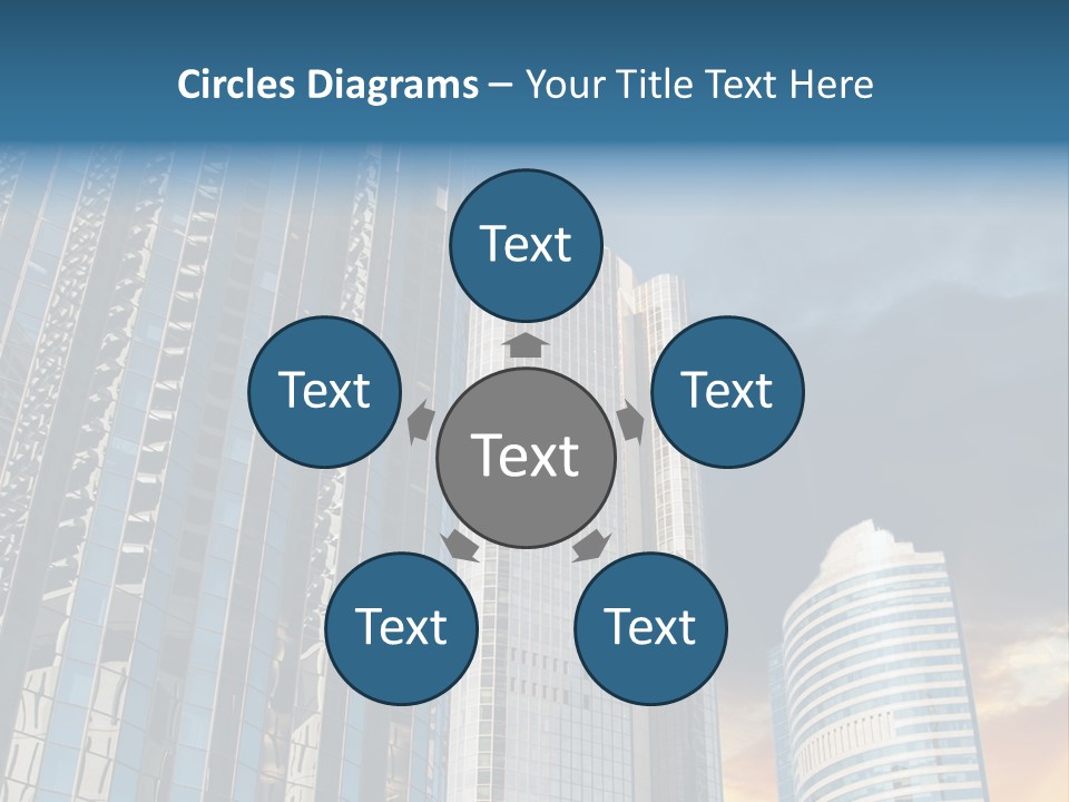 Water Window Corporate PowerPoint Template