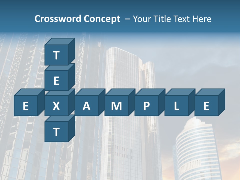 Water Window Corporate PowerPoint Template