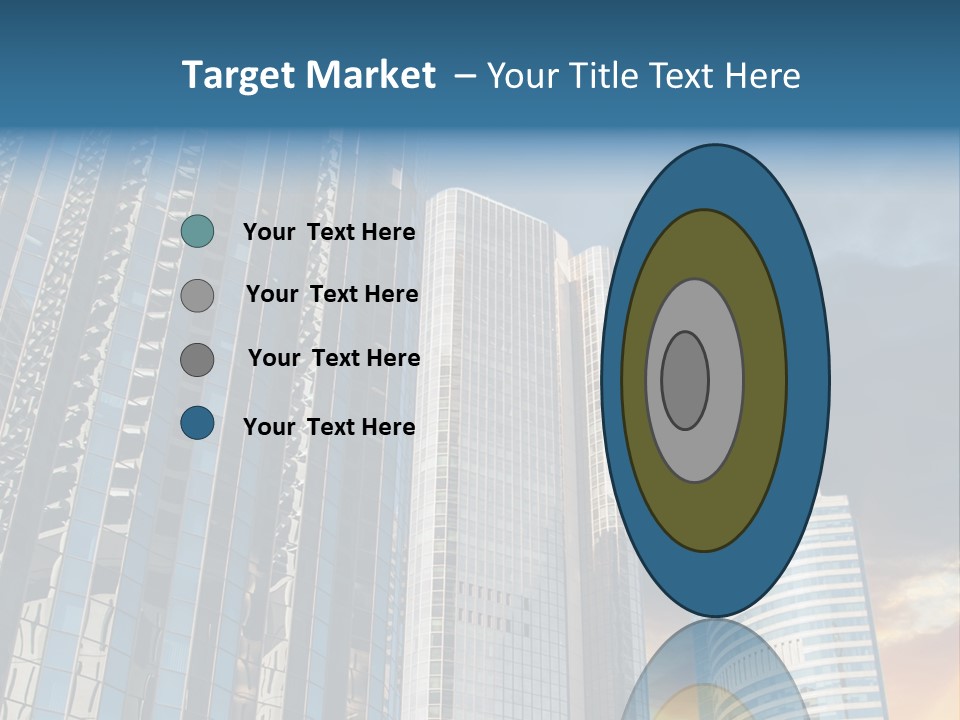 Water Window Corporate PowerPoint Template