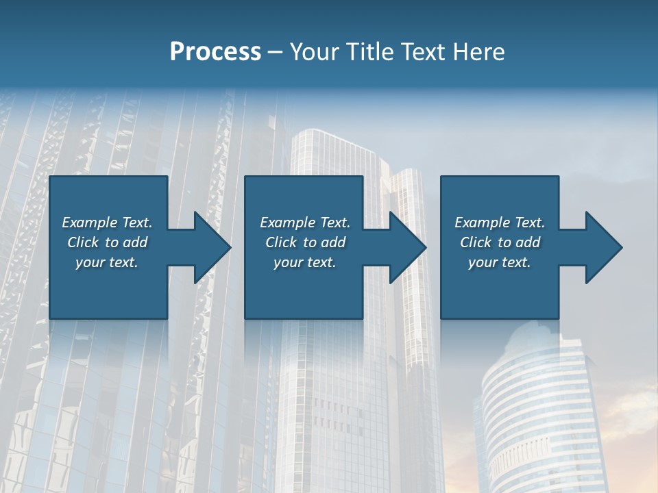 Water Window Corporate PowerPoint Template