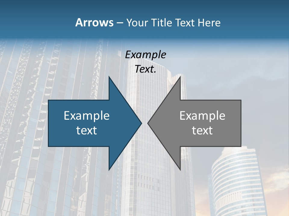 Water Window Corporate PowerPoint Template