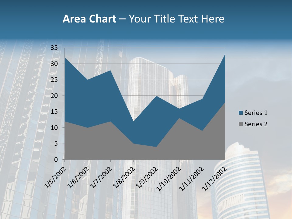 Water Window Corporate PowerPoint Template