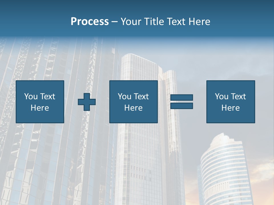 Water Window Corporate PowerPoint Template