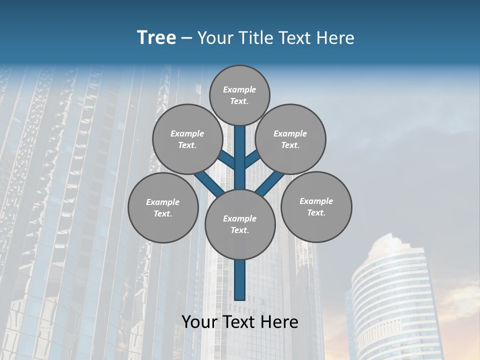 Water Window Corporate PowerPoint Template