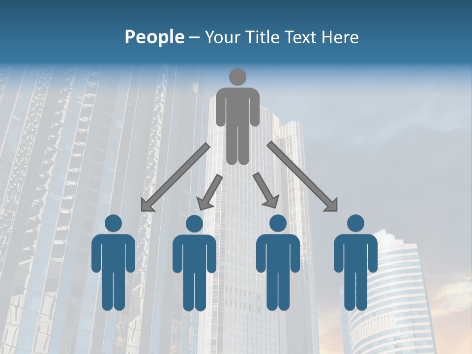 Water Window Corporate PowerPoint Template