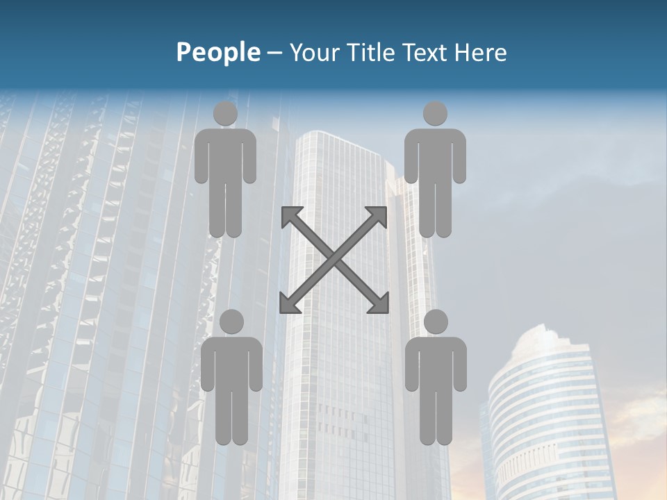 Water Window Corporate PowerPoint Template