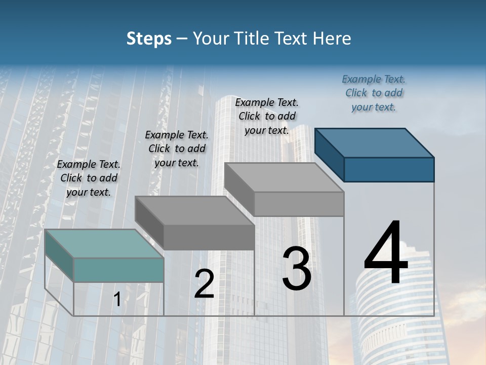 Water Window Corporate PowerPoint Template
