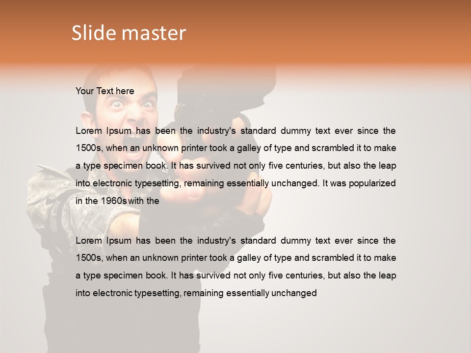 Position Secrecy Service PowerPoint Template