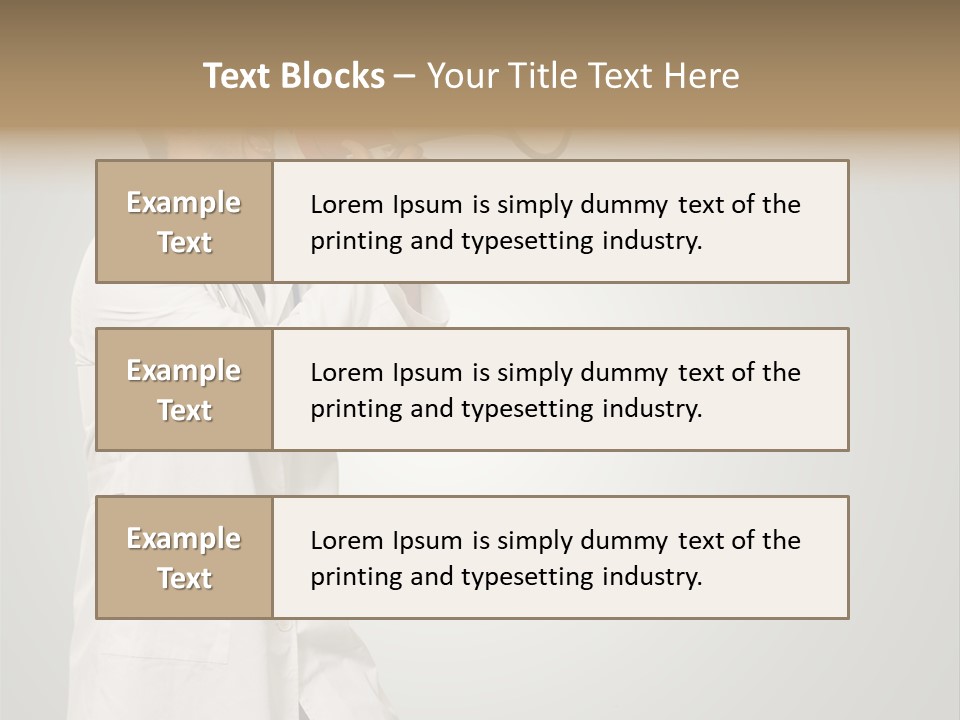 Medicare Studio Lifestyle PowerPoint Template