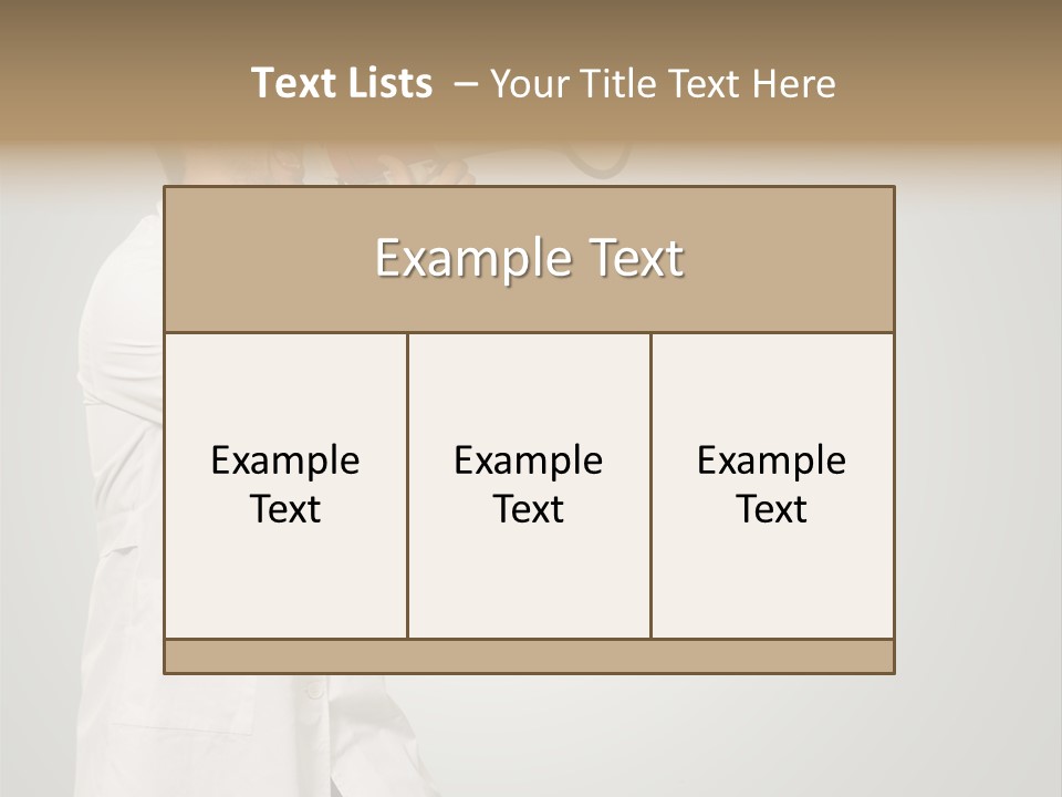 Medicare Studio Lifestyle PowerPoint Template