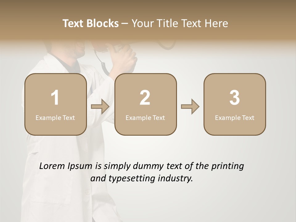 Medicare Studio Lifestyle PowerPoint Template