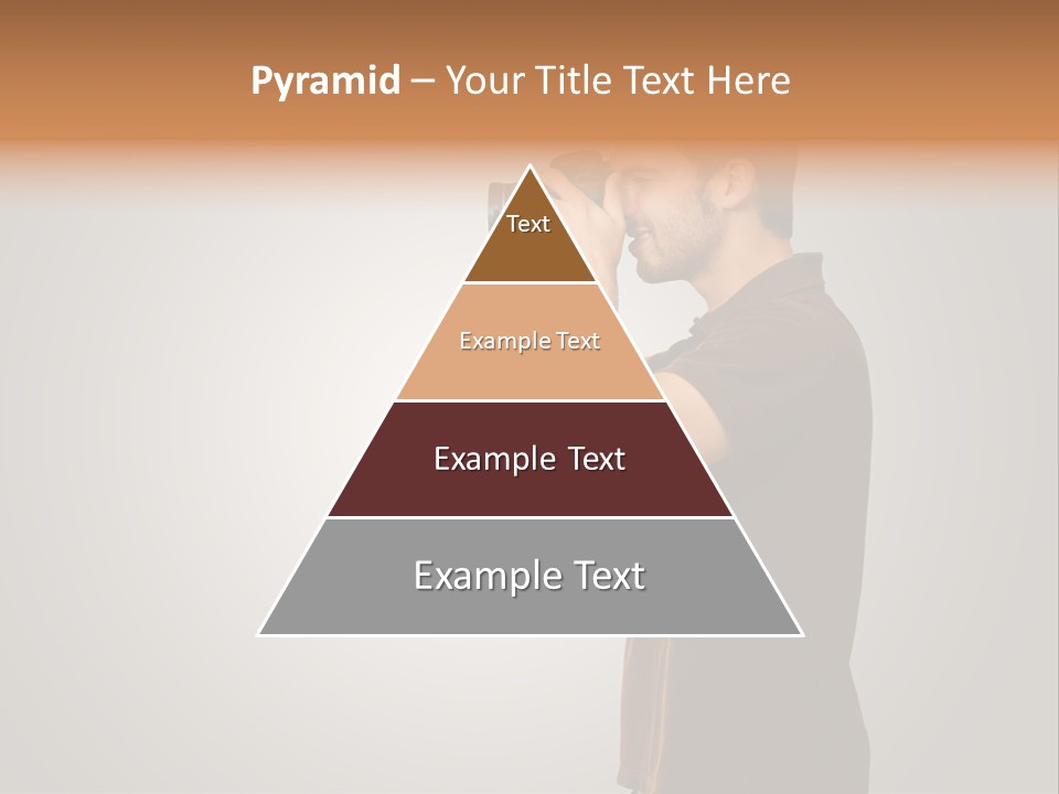 Single Photograph Gray PowerPoint Template