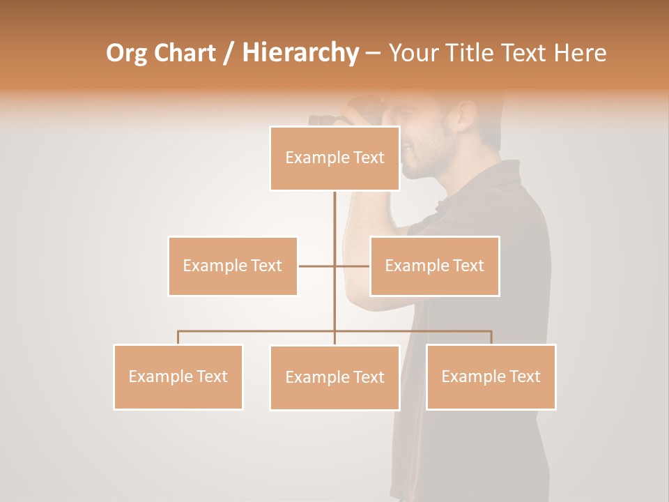 Single Photograph Gray PowerPoint Template