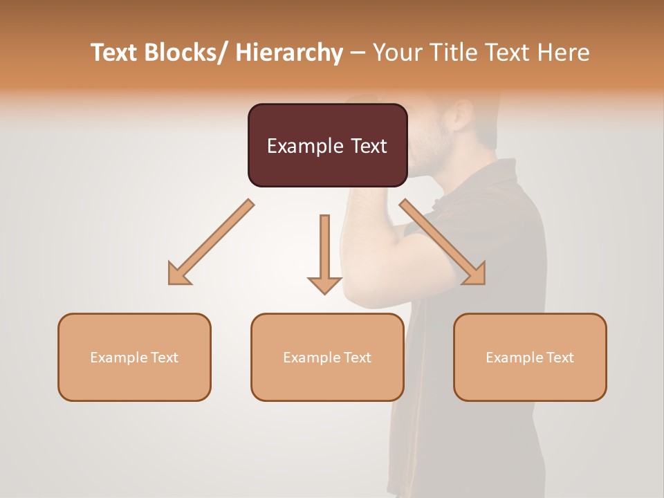 Single Photograph Gray PowerPoint Template