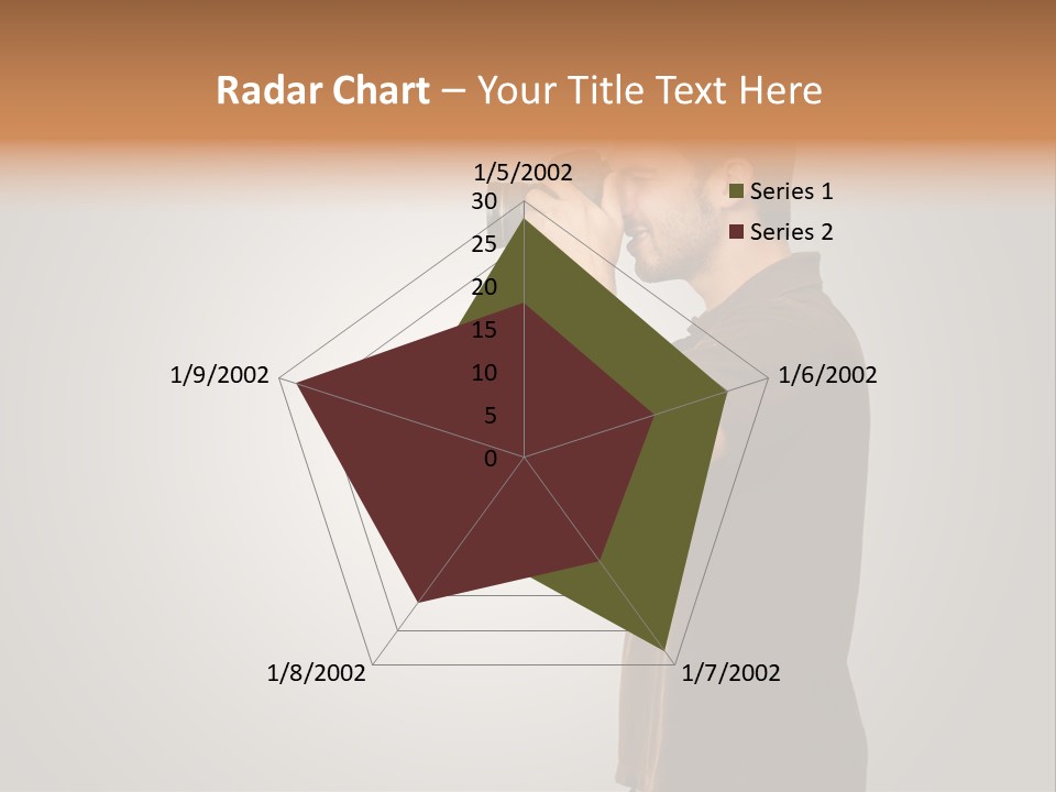 Single Photograph Gray PowerPoint Template