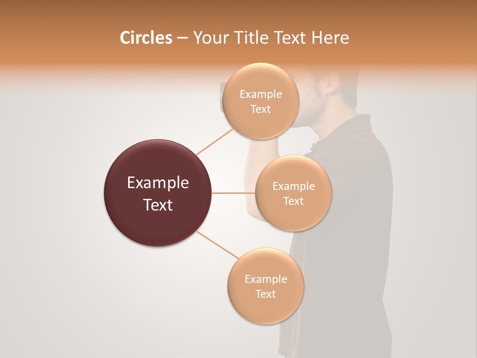 Single Photograph Gray PowerPoint Template