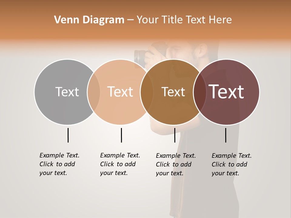 Single Photograph Gray PowerPoint Template