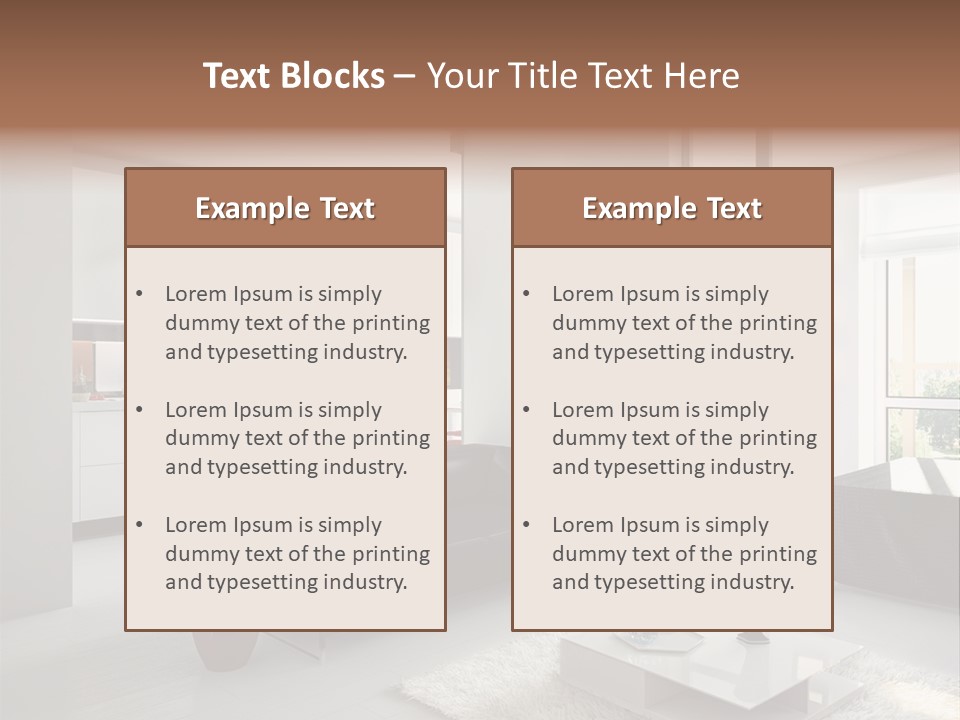 Nobody Carpet Illustration PowerPoint Template