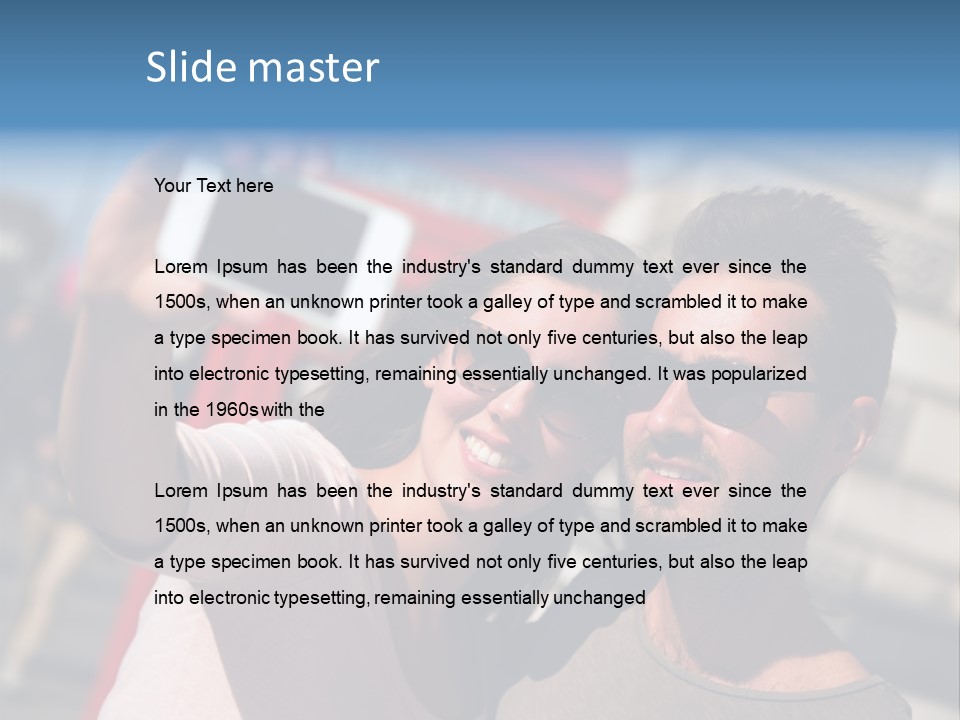 Fun Picture Togetherness PowerPoint Template