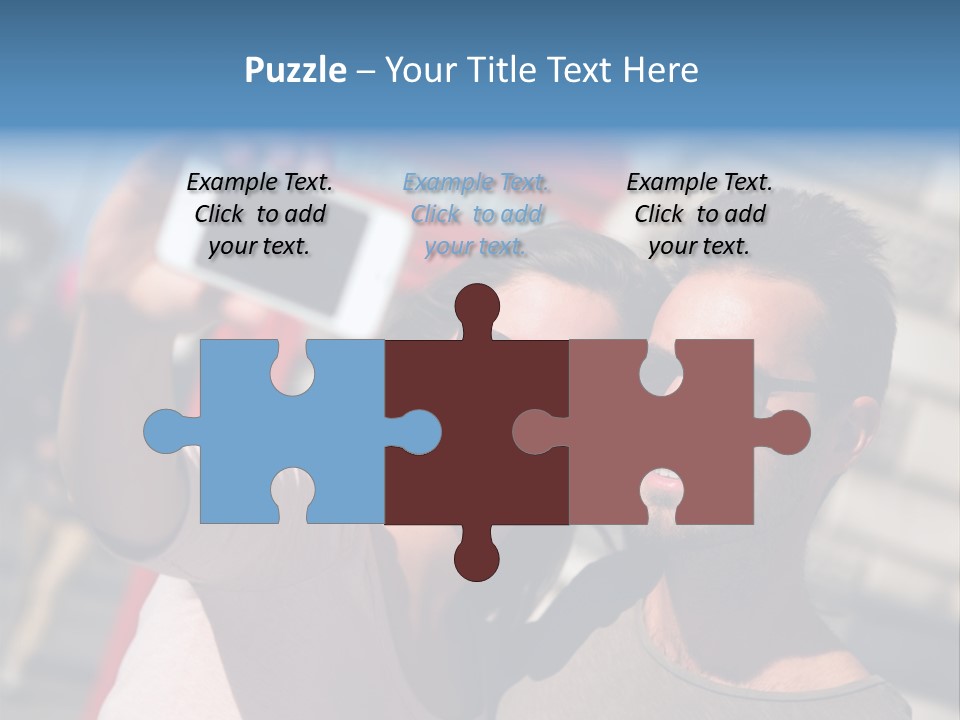 Fun Picture Togetherness PowerPoint Template