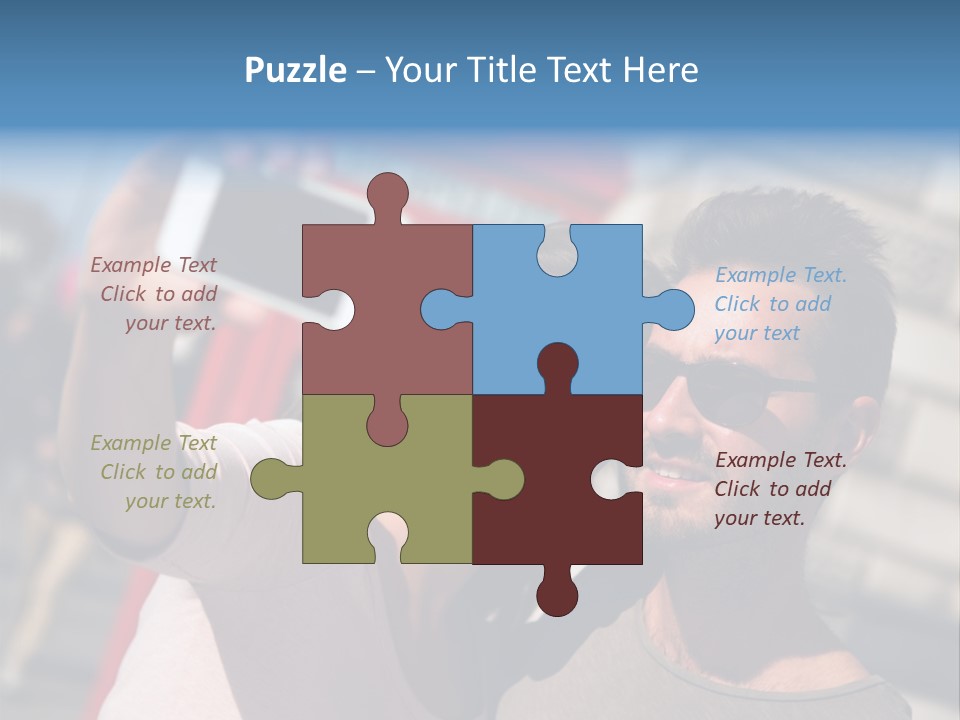 Fun Picture Togetherness PowerPoint Template