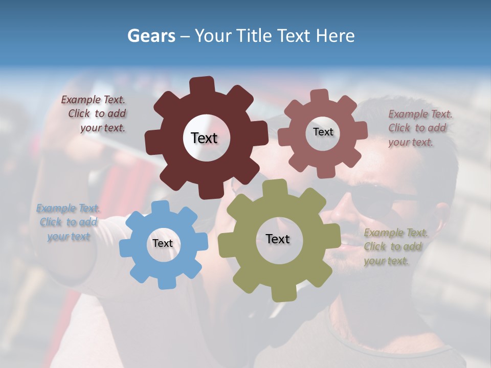 Fun Picture Togetherness PowerPoint Template