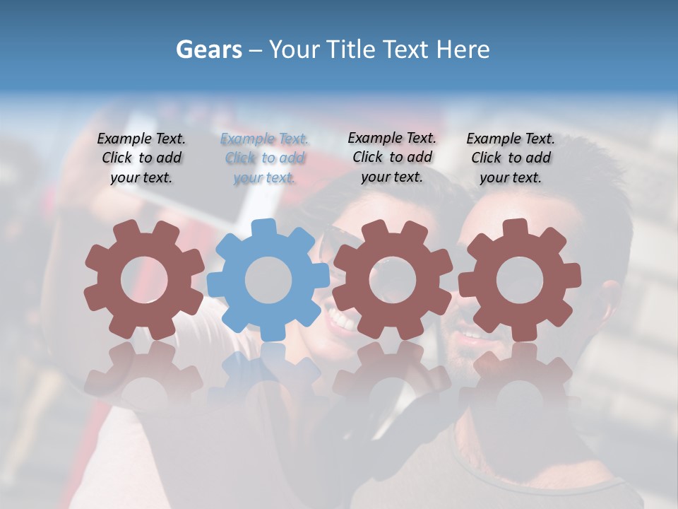 Fun Picture Togetherness PowerPoint Template