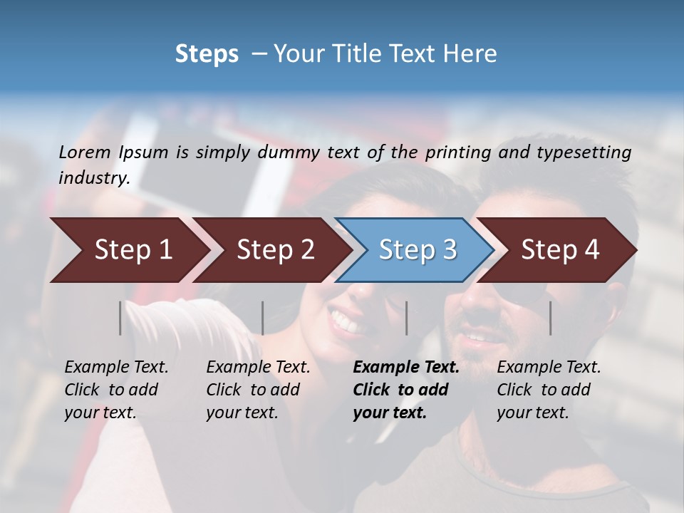 Fun Picture Togetherness PowerPoint Template