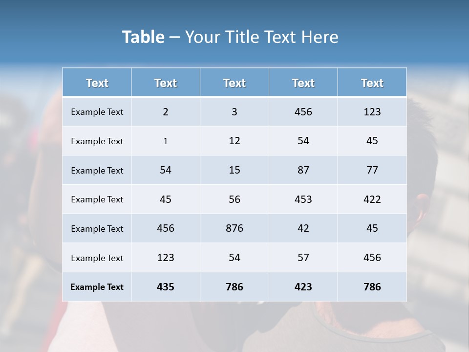 Fun Picture Togetherness PowerPoint Template