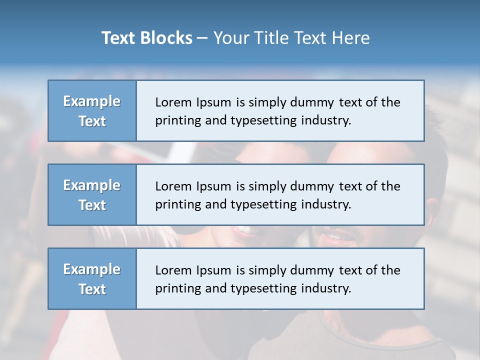 Fun Picture Togetherness PowerPoint Template