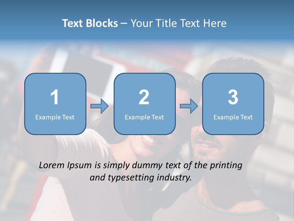 Fun Picture Togetherness PowerPoint Template