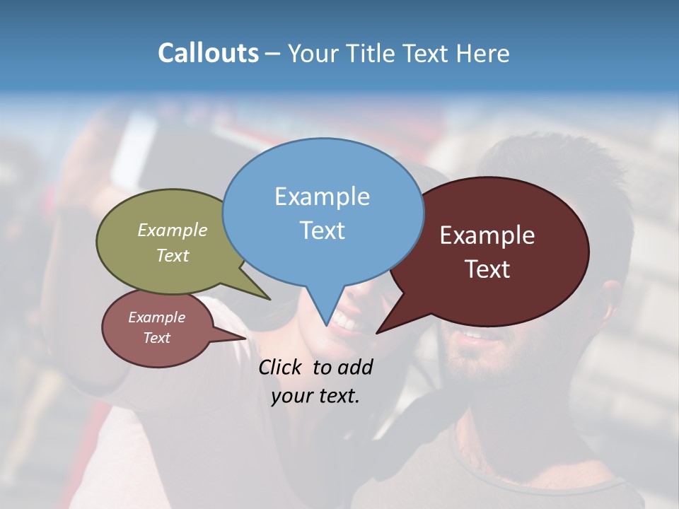 Fun Picture Togetherness PowerPoint Template