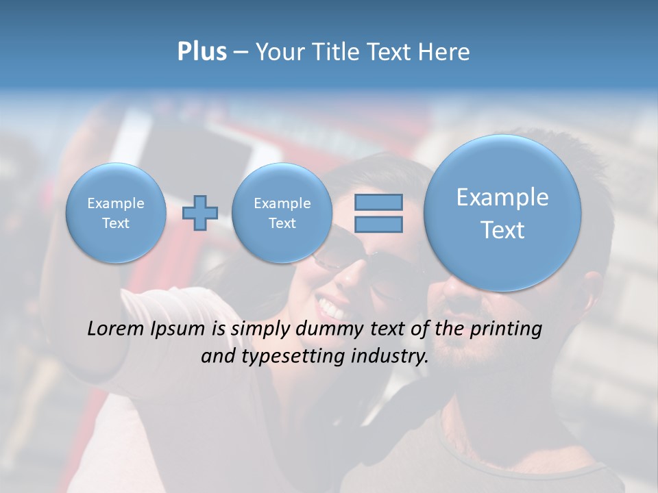 Fun Picture Togetherness PowerPoint Template