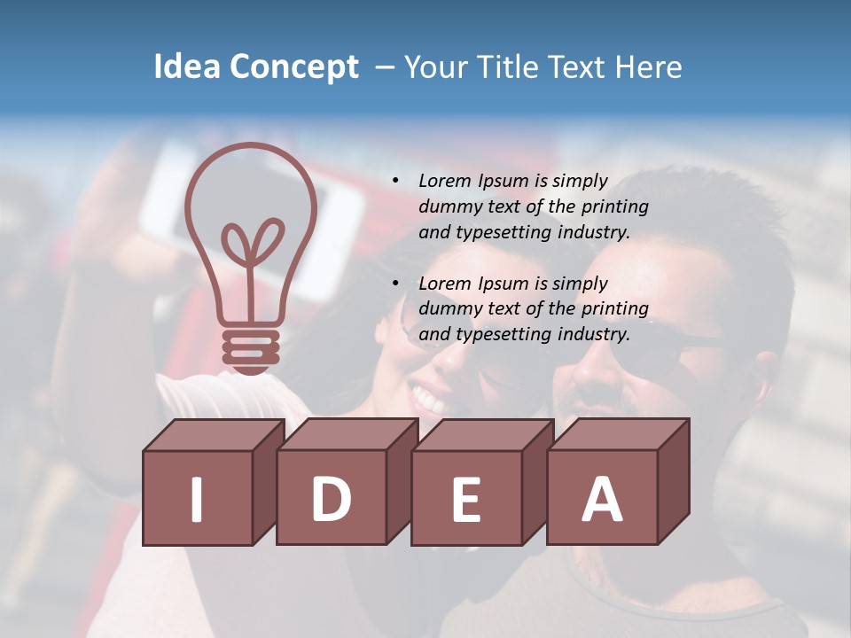 Fun Picture Togetherness PowerPoint Template